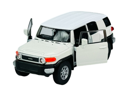 Welly toyota cruiser - toyota, bianco