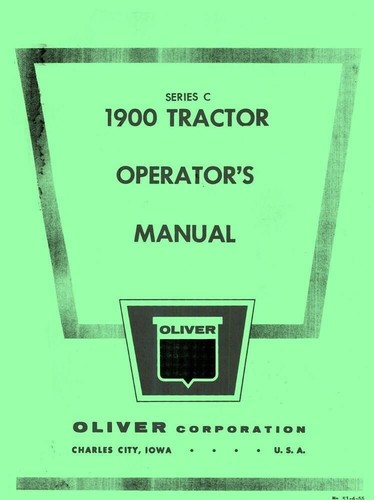 Manuale operatori trattore - manuale,